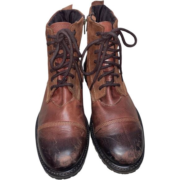 GBX Original Brown Leather Ankle Boots     Size: 11 M